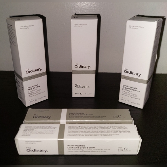 The Ordinary Skincare 4 Pack The Ordinary Hyaluronic Acid Alpha